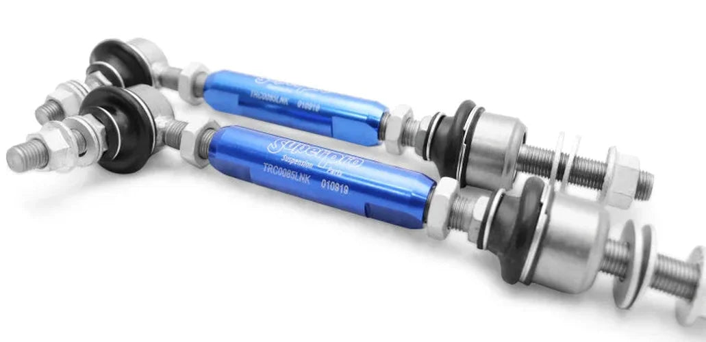 SuperPro 2014 Chevrolet SS Base Rear HD Adjustable End Link Set - Detail View