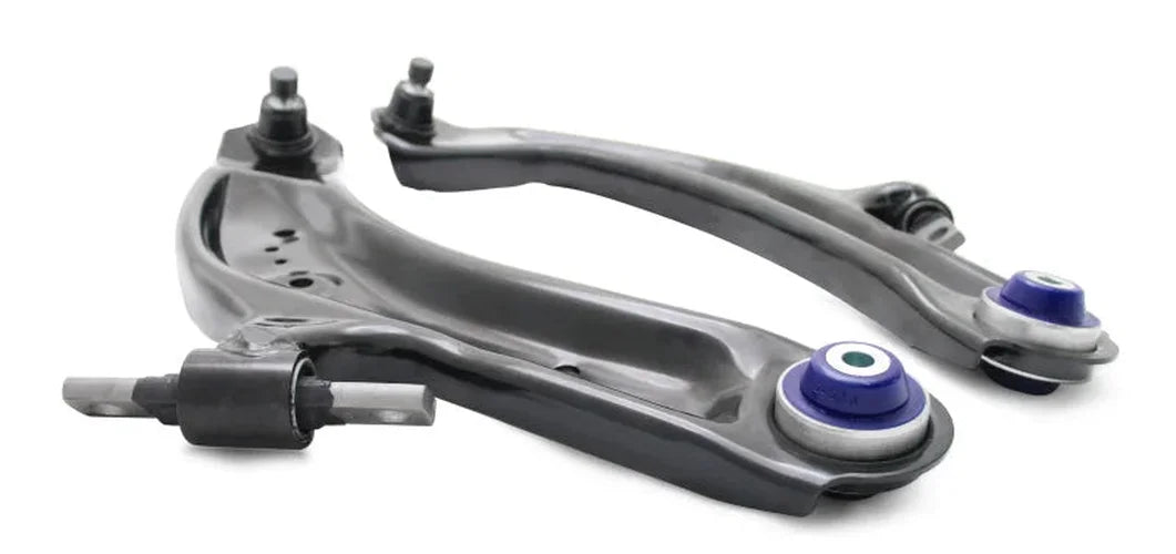 SuperPro 14-20 Nissan Rogue Front Lower Control Arm Set - Back View