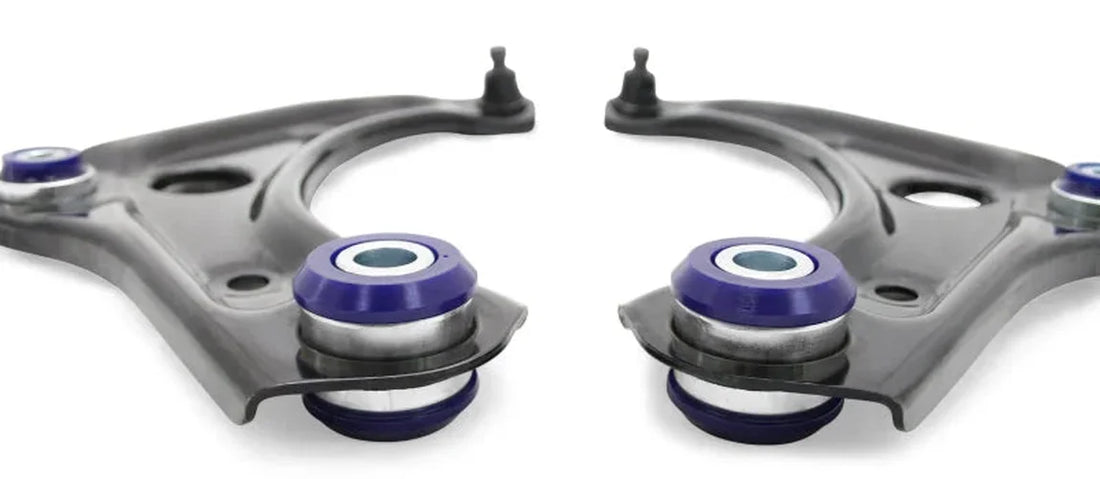 SuperPro 10-16 Nissan Micra/12-19 Almera/13-22 Note Front Lower Control Arm Kit - Side View