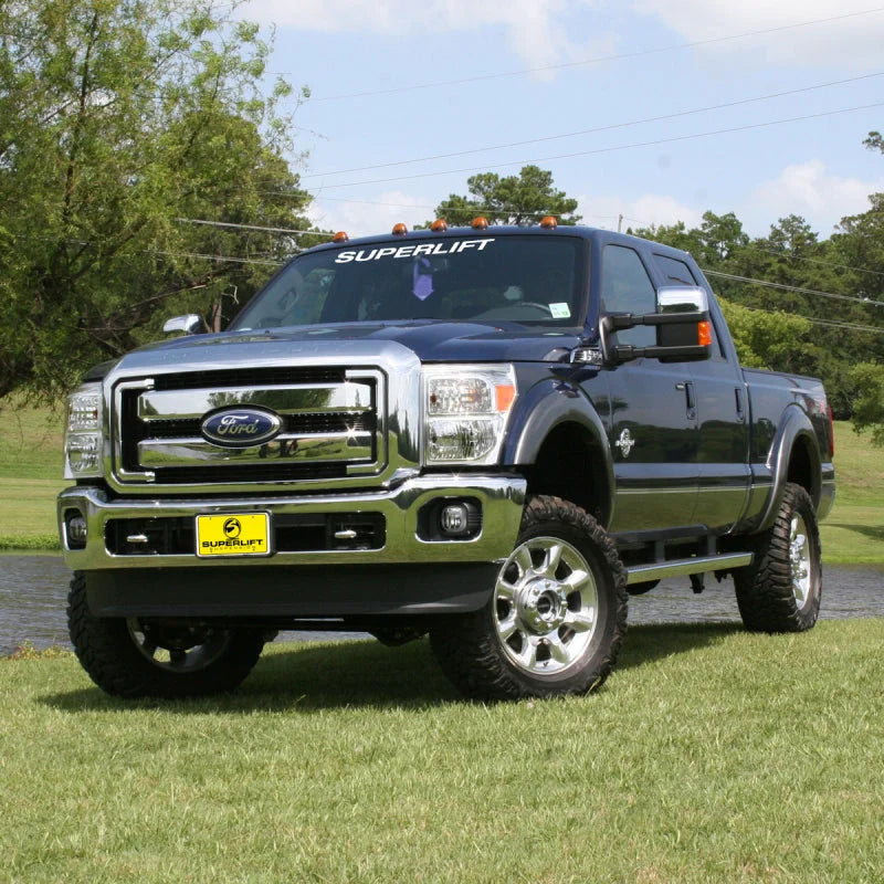 Superlift 05-10 Ford F-250 SuperDuty 4WD 2in Lift Kit w/ Superlift Shocks - Side View