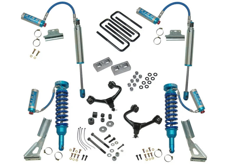 Superlift 05-20 Toyota Tacoma 4WD (Excl TRD Pro Models) - w/ King Shocks 3in Lift Kit - Main Product View