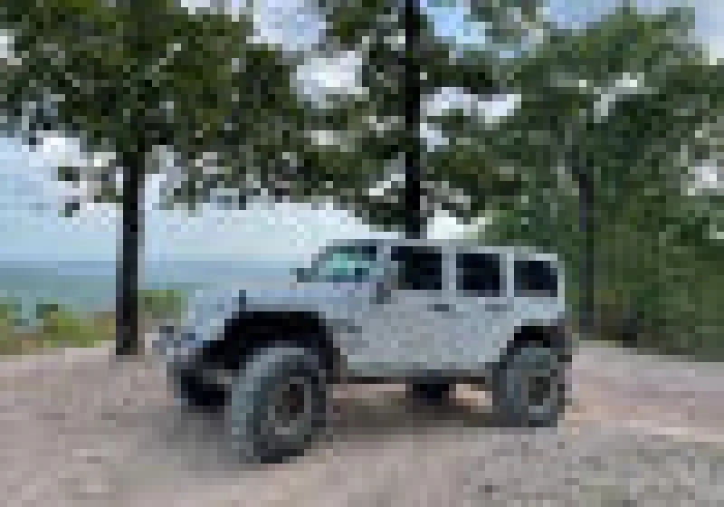 Superlift 07-17 Jeep Wrangler 4DR 4in Rock Runner Series Lift Kit w/o Shocks - Back View