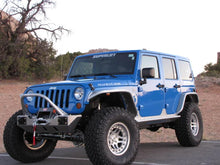 Load image into Gallery viewer, Superlift 07-18 Jeep Wrangler JK 4WD 4in Suspension Lift Kit w/ Fox 2.0 Res Shocks - Side View