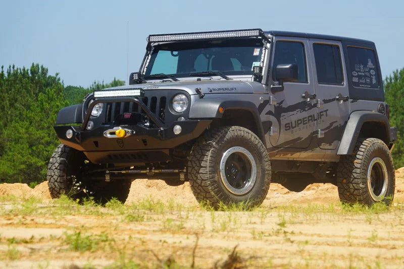 Superlift 07-18 Jeep Wrangler JK 4WD 4in Suspension Lift Kit w/ Fox 2.0 Res Shocks - Additional View 5
