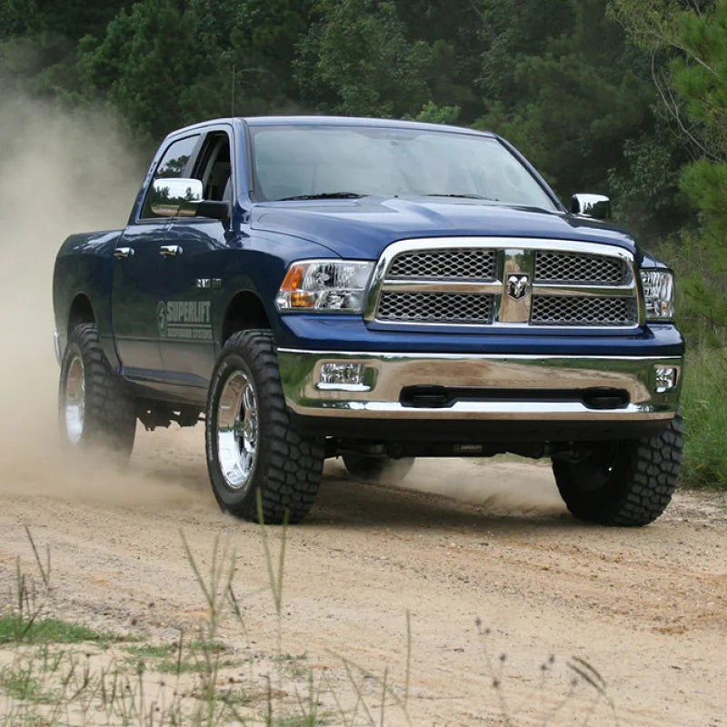 Superlift 09-11 Dodge Ram 1500 4WD 6in Lift Kit w/ Fox Front Coilover & 2.0 Rear - Back View