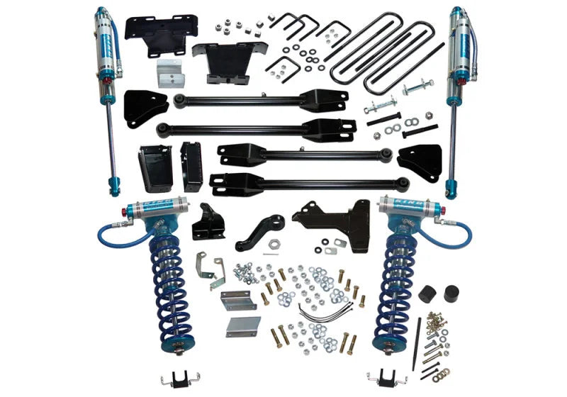Superlift 11-16 Ford F-250 SuperDuty 4WD 6in Lift Kit w/ 4-Link Conv / King Coilovers & Rear Shocks - Main Product View
