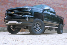 Load image into Gallery viewer, Superlift 14-16 GMC Sierra 1500 4WD 6.5in Lift Kit w/ Steel Cntrl Arms Fox Front Coilover &amp; 2.0 Rear - Back View