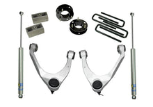 Load image into Gallery viewer, Superlift 14-18 Chevy Silv 1500 2WD 3.5in Lift Kit w/ Alum/Steel Control Arms &amp; Bilstein Rear Shocks - Main Product View