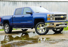 Load image into Gallery viewer, Superlift 14-18 Chevy Silv 1500 2WD 3.5in Lift Kit w/ Alum/Steel Control Arms &amp; Bilstein Rear Shocks - Side View