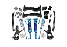 Load image into Gallery viewer, Superlift 14-18 Chevy Silv 4WD 8in Lift Kit w/ Alum/Stamped Steel Cntrl Arms &amp; King Coils &amp; Shocks - Side View