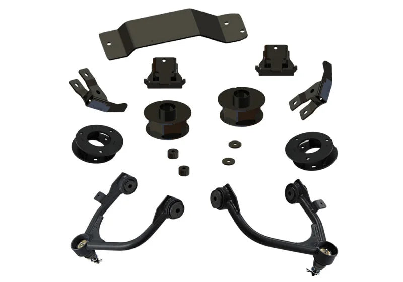 Superlift 15-19 Chevrolet Tahoe/ GMC Yukon 4WD 3.5in Lift Kit Aluminum/OEM Stamp Steel Control Arms - Main Product View