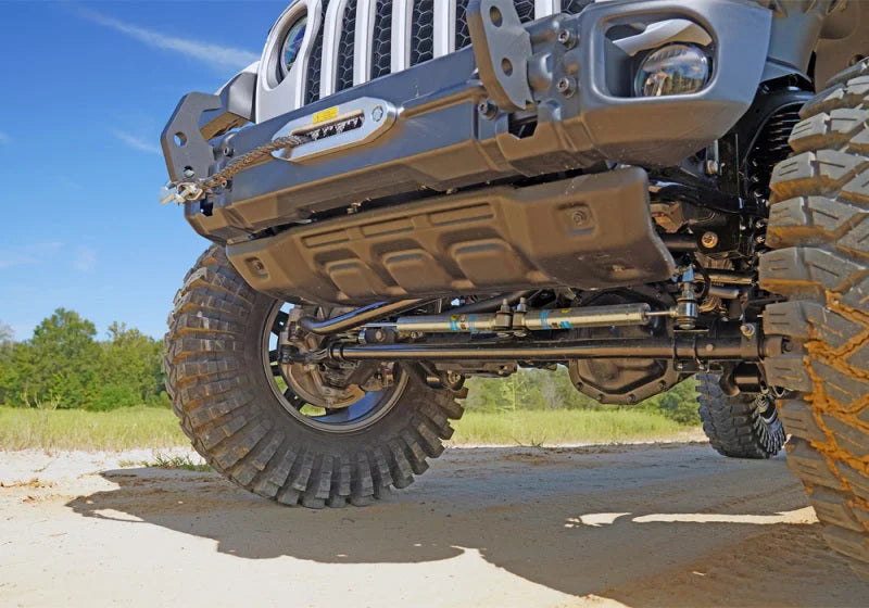 Superlift 18-20 Jeep Wrangler JL Models - Front Track Bar Braket Kit (any Lift Height) - Side View