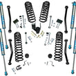 Load image into Gallery viewer, Superlift 18-20 Jeep Wrangler JL Unlimited - 4in Dual Rate Coil Lift Kit w/ King 2.0 Shocks - Main Product View