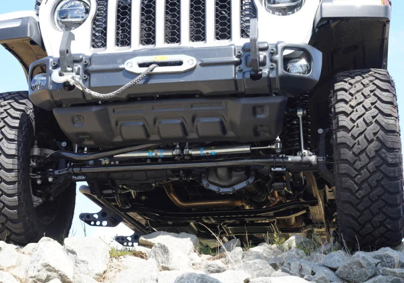 Superlift 18-20 Jeep Wrangler JL/2020 Jeep Gladiator JT 4WD - Dual Steering Stabilizer Kit Bilstein - Additional View 5