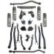 Load image into Gallery viewer, Superlift 18-23 Jeep Wrangler Unlimited 4in JLU Long Arm Kit - Shadow Shocks - Main Product View