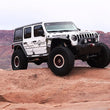 Load image into Gallery viewer, Superlift 18-23 Jeep Wrangler Unlimited 4in JLU Long Arm Kit - Shadow Shocks - Back View