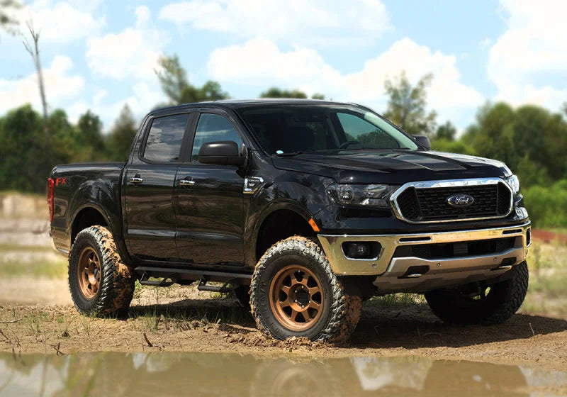 Superlift 19-22 Ford Ranger 4WD 3in Lift Kit w/ SL Shocks - Side View