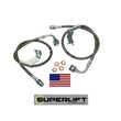 Load image into Gallery viewer, Superlift 1987 GM Pickup/87-91 Blazer/Suburban w/ 8-12in Lift Kit (Pair) Bullet Proof Brake Hoses