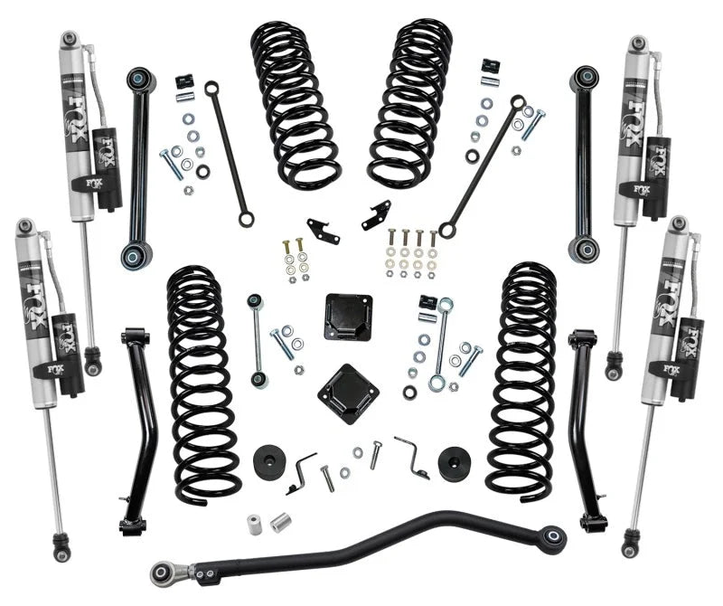Superlift 20-22 Jeep Gladiator JT (NO Mojave) 4WD 4in Dual Rate Coil Lift Kit w/Fox 2.0 Res Shocks - Main Product View