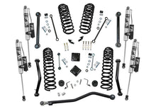 Load image into Gallery viewer, Superlift 20-22 Jeep Gladiator JT (NO Mojave) 4WD 4in Dual Rate Coil Lift Kit w/Fox 2.0 Res Shocks - Side View