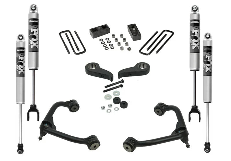 Superlift 20-24 Chevrolet SIlverado / 20-24 GMC Sierra 3in Lift Kit w/ Fox 2.0 Shocks - Main Product View