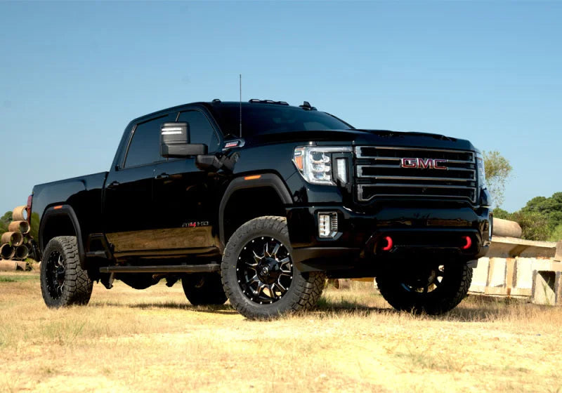 Superlift 2020 Chevy Silverado 2500HD/3500HD - 3in Lift Kit w/ Shock Extensions - Back View