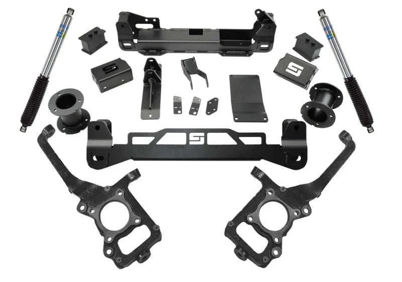 Superlift 2021 Ford F-150 4WD 6in Lift Kit w/Bilstein 5100 Series Rear Shocks - Main Product View