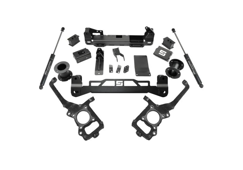 Superlift 2021 Ford F-150 4WD 6in Lift Kit w/Superlift Shadow Series Rear Shocks - Main Product View