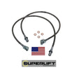 Load image into Gallery viewer, Superlift 71-78 GM Pickup/Blazer/Suburbanwith 8-12in Lift Kit (Pair) Bullet Proof Brake Hoses