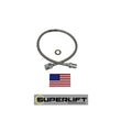 Load image into Gallery viewer, Superlift 71-87 GM Pickup/71-91 Blazer/Suburban w/ 8-12in Lift Kit (Single) Bullet Proof Brake Hose