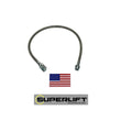 Load image into Gallery viewer, Superlift 83-97 Ford Ranger/Bronco II w/ 4-6in Lift Kit (Single) Bullet Proof Brake Hose