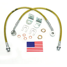 Load image into Gallery viewer, Superlift 97-05 Jeep Wrangler TJ w/ 4-6in Lift Kit (Pair) Bullet Proof Brake Hoses