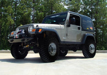 Load image into Gallery viewer, Superlift 97-06 Jeep Wrangler TJ w/ 3-4.5in Lift Kit Adjustable Track Bar - Front - Side View