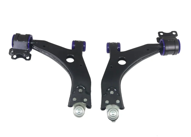 Superpro 05-11 Ford Focus  LS/LT/LV Volvo S40/V50 and C70/18mm Front Lower Control Arm Assembly Kit - Side View
