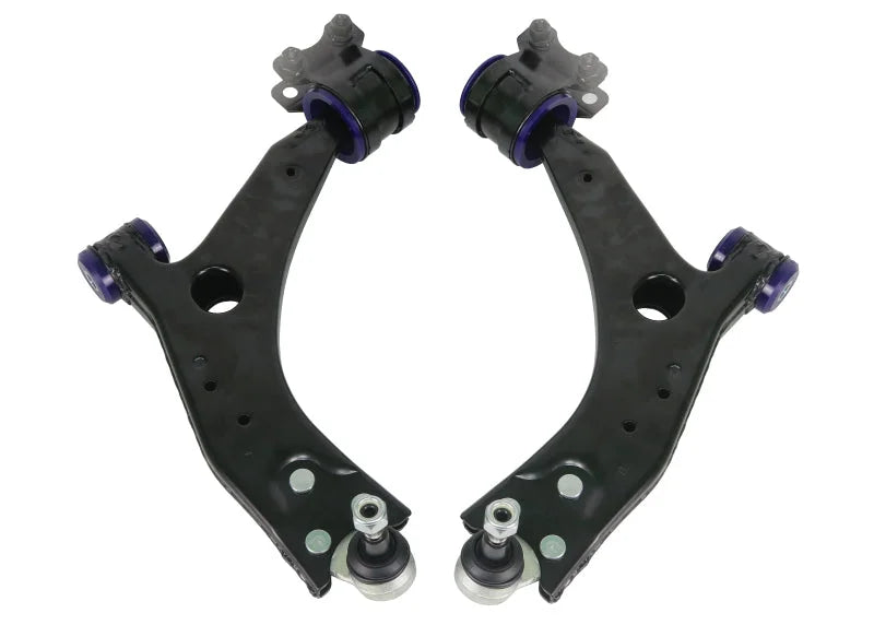 Superpro 05-11 Ford Focus  LS/LT/LV Volvo S40/V50 and C70/21mm Front Lower Control Arm Assembly Kit - Side View