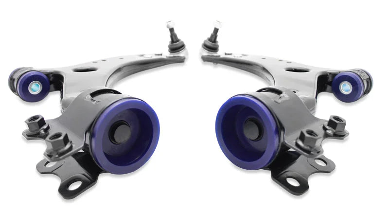 Superpro 05-11 Ford Focus  LS/LT/LV Volvo S40/V50 and C70/21mm Front Lower Control Arm Assembly Kit - Installation View