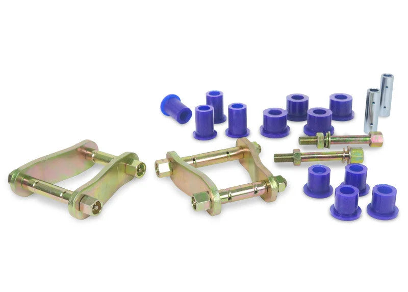 Superpro 05-15 Toyota Hilux 4WD Greasable Shackle and Bushing Kit - Detail View