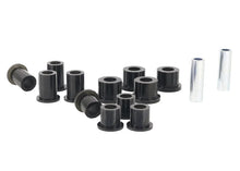 Load image into Gallery viewer, Superpro 05+ Hilux Severe Duty Spring &amp; Shackle Bush Kit - Detail View