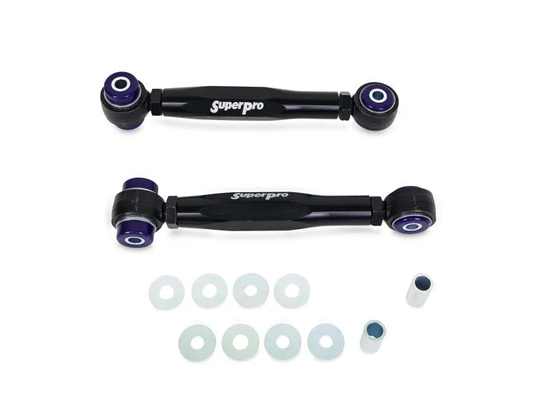 Superpro 06-25 Volkswagen Golf GTI Lower Rear HD Adjustable Toe Arm Set - Main Product View