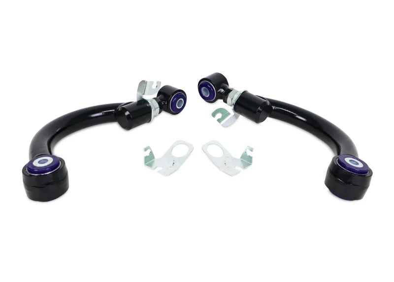 Superpro 06-25 Volkswagen Golf GTI Upper Rear HD Adjustable Toe Arm Set - Side View