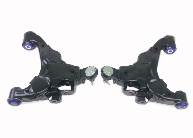 Superpro 08-21 Toyota Land Cruiser Front Lower Control Arm Set - Side View