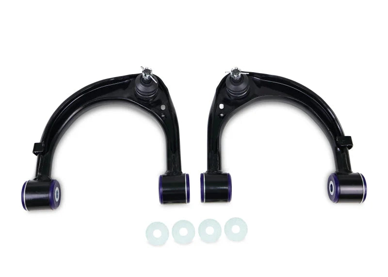 Superpro 08-21 Toyota Land Cruiser Front Upper Control Arm Set - Side View