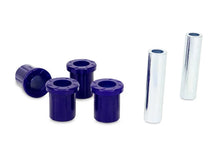 Load image into Gallery viewer, Superpro 09-14 Ford F-150 Rear Leaf Spring Shackle Bushing Kit - Main Product View