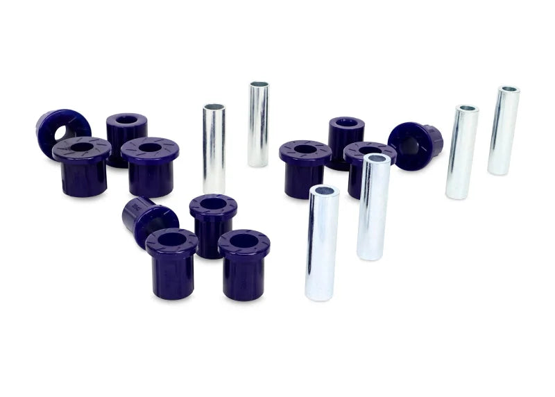 Superpro 09-14 Ford F-150 Rear Leaf Spring & Shackle Bushing Kit - Main Product View