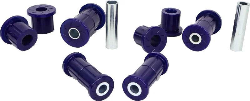 Superpro 09-14 Ford F-150 Rear Leaf Spring & Shackle Bushing Kit - Side View