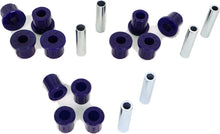 Load image into Gallery viewer, Superpro 09-14 Ford F-150 Rear Leaf Spring &amp; Shackle Bushing Kit - Back View