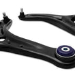 Load image into Gallery viewer, Superpro 13-17 Ford Fiesta Complete Front Lower Control Arm Kit (Caster Increase) - Side View