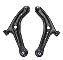 Load image into Gallery viewer, Superpro 13-17 Ford Fiesta Complete Front Lower Control Arm Kit (Caster Increase) - Detail View