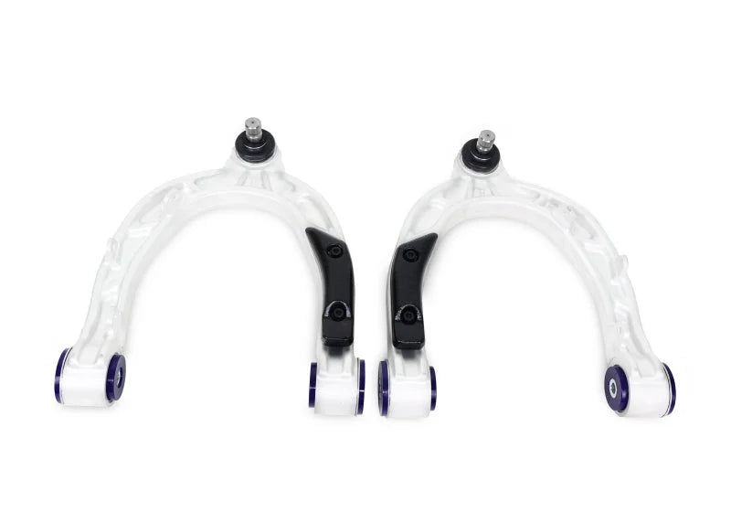 Superpro 17-23 Tesla Model 3 Front Upper Control Arm Set - Installation View
