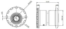 Load image into Gallery viewer, Superpro 2015+ VW Golf MK7/7.5/8 Front LCA Inner Forward Bushing Kit - Camber Adjustable - Back View